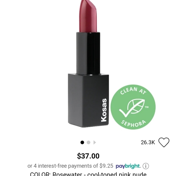Sephora Other - Sephora Kosas lipstick.